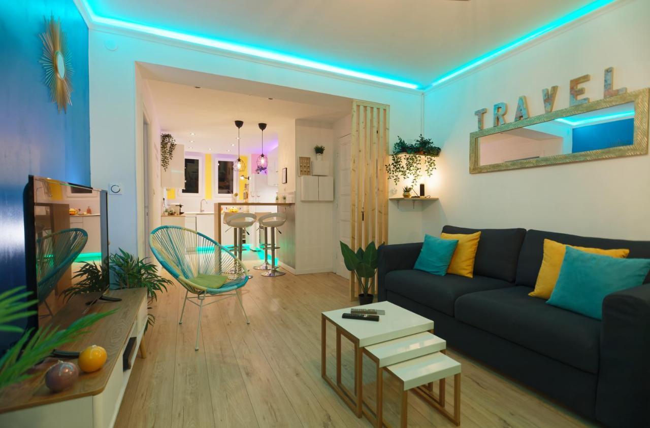 Nid Panoramique VUE WOW ! SPAdéco - LoungeZEN - Terrasse ensoleillée - arrivée autonome - Netflix - emplacement idéal - Lumineux - rénové à neuf - Wifi Fibre - Montpellier Exterior foto